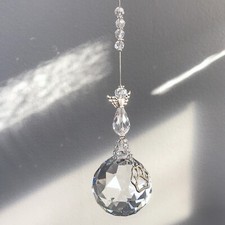 Katze Hund Haustier Verlust Schutzengel Glaskugel Pfote Charm Sonnenfänger Denkmal