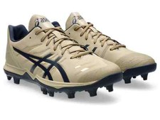 ASICS GOLDSTAGE FANG 1121A067 201 Wood Crepe Midnight Baseball Shoes