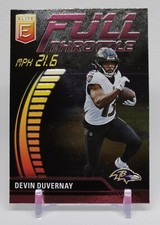 2023 Donruss Elite #FT-DD Devin Duvernay Full Throttle PINK Insert Ravens