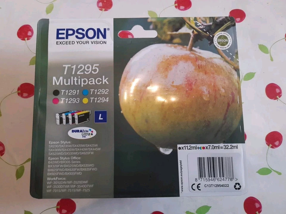 Epson T1295 Cartouches originales Multipack - Noir, Cyan, Magenta, Jaune #14 - Photo 1/1