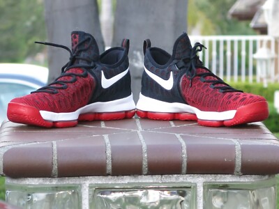 Size 12.5 - Nike KD 9 University Red for sale online | eBay