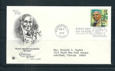 USA SC # 3183c George Washington Carver FDC . Postal Commemorative Cachet