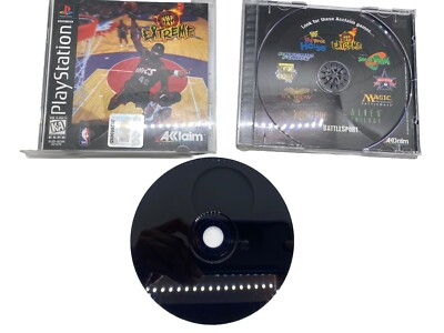 NBA Jam Extreme  Akklaim PlayStation 1, 1996 Complete Outer Case Is Damaged