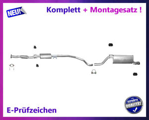 1.4 16V 70KW  Auspuff Auspuffanlage Fiat Grande Punto Montagesatz 199