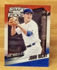 2014 Panini Prizm Draft Picks Prizms Red White and Blue Pulsar John Richy Los An