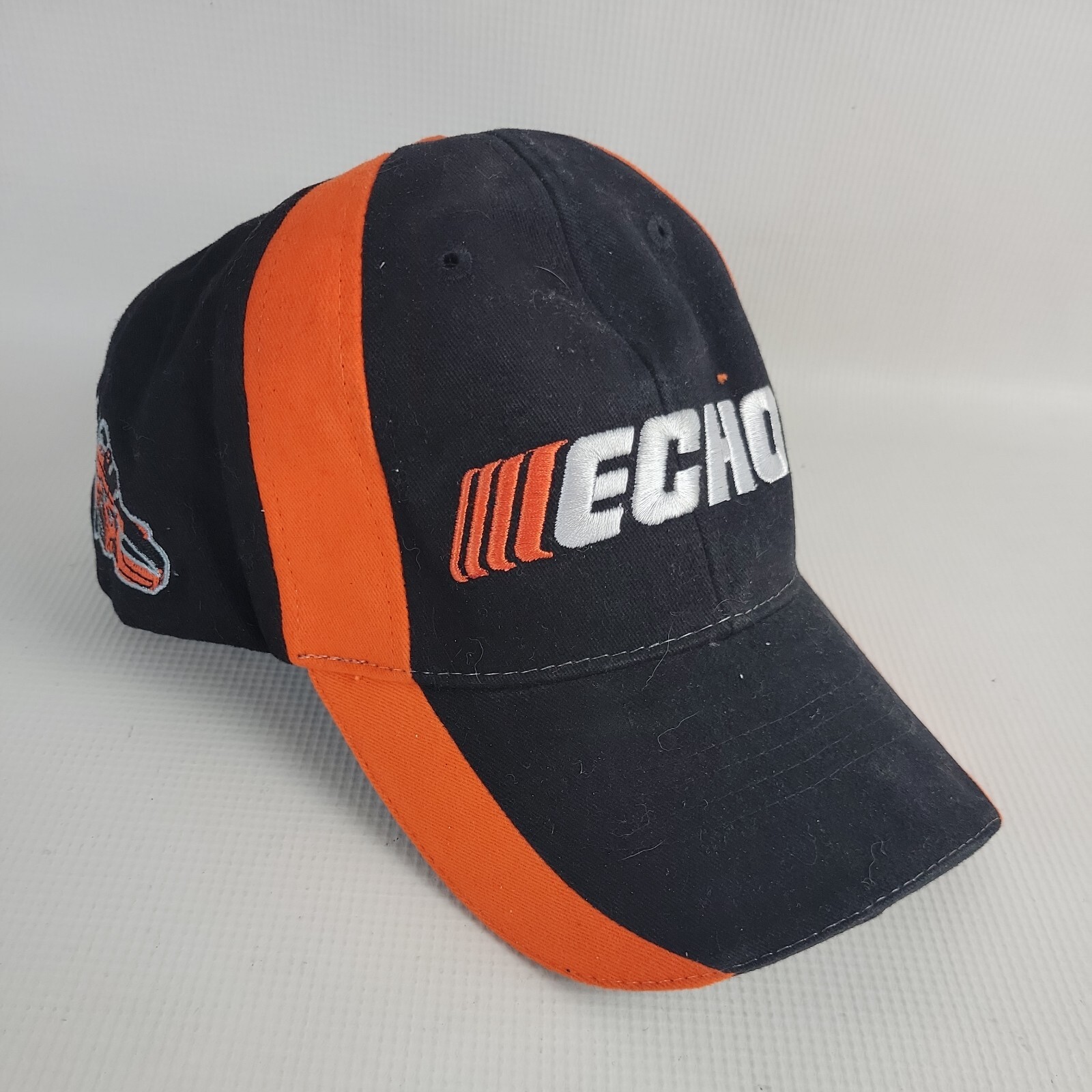 Echo Hat Adjustable Baseball Cap Black Orange H012 - image 1