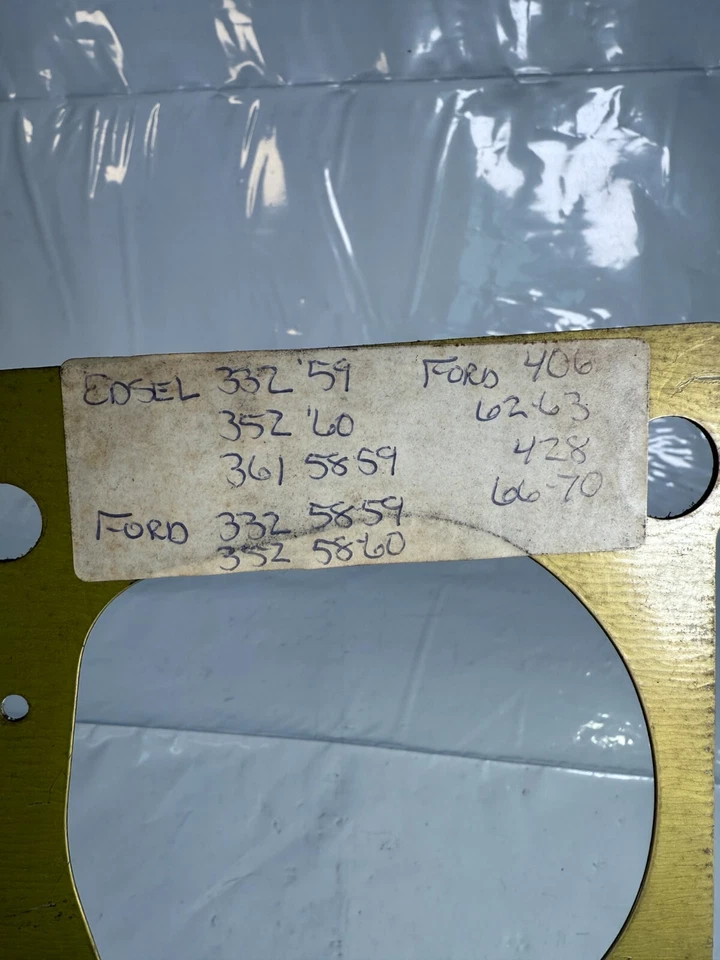 NOS 复古头套 福特 EDSEL 1958 - 1970 332 352 361 406 428 B54-29 — 第 2/4 张图片