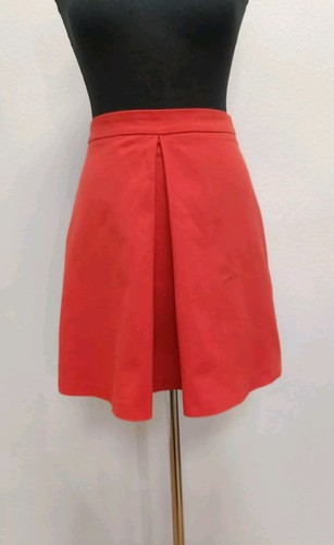 Mohito Collection Size 34 Red Girly No Lining Mini Short Skater Skirt Pre-owned - Afbeelding 1 van 8