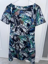 Ladies Size 10 French Connection Patterned Short Dress