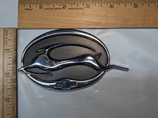 2001-2005 Chevrolet Impala Emblem Logo Symbol Badge Trunk Rear Chrome Oem Used
