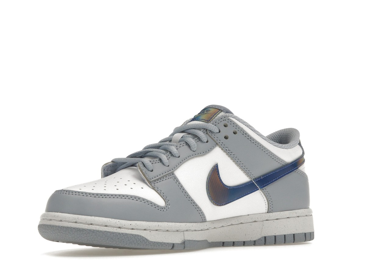 Size 6.5 (GS) - Nike Dunk Low Next Nature Blue Whisper Lenticular