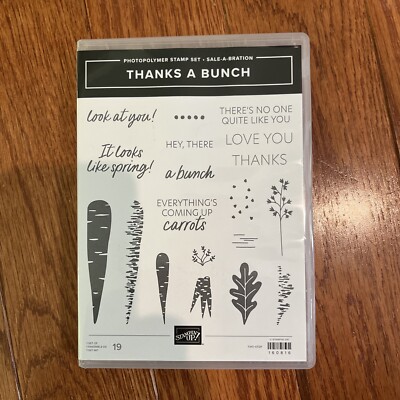 Stampin Up THANKS A BUNCH Stamp Set | eBay