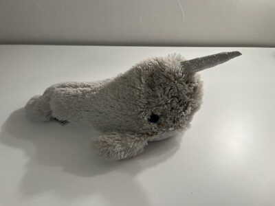 Warmies Plüsch Narwal mikrowellengeeignet gewichteter Teddy