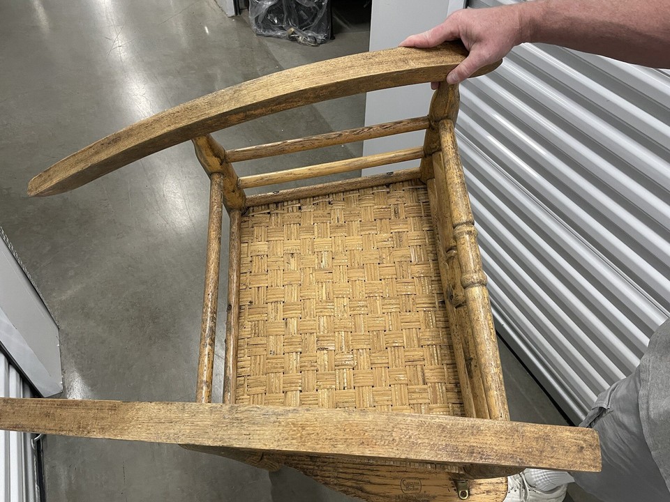 1950’s Original Kennedy Rocking Chair Carolina Rocker Style #1000 P&P ...