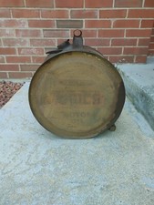 Antique Original 1920 Amoco 5 Gallon Rocker Oil Can