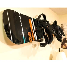 Aluminum Ski Snowboard Storage Wall Mount Rack Skateboard Display Rack