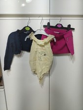 Completo Set Bambina  3 Pz Body Gonna Coprispalle 18/24 2/3  Anni