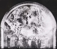 The Ascension, From John La Farge Mural, Magic Lantern Glass Slide