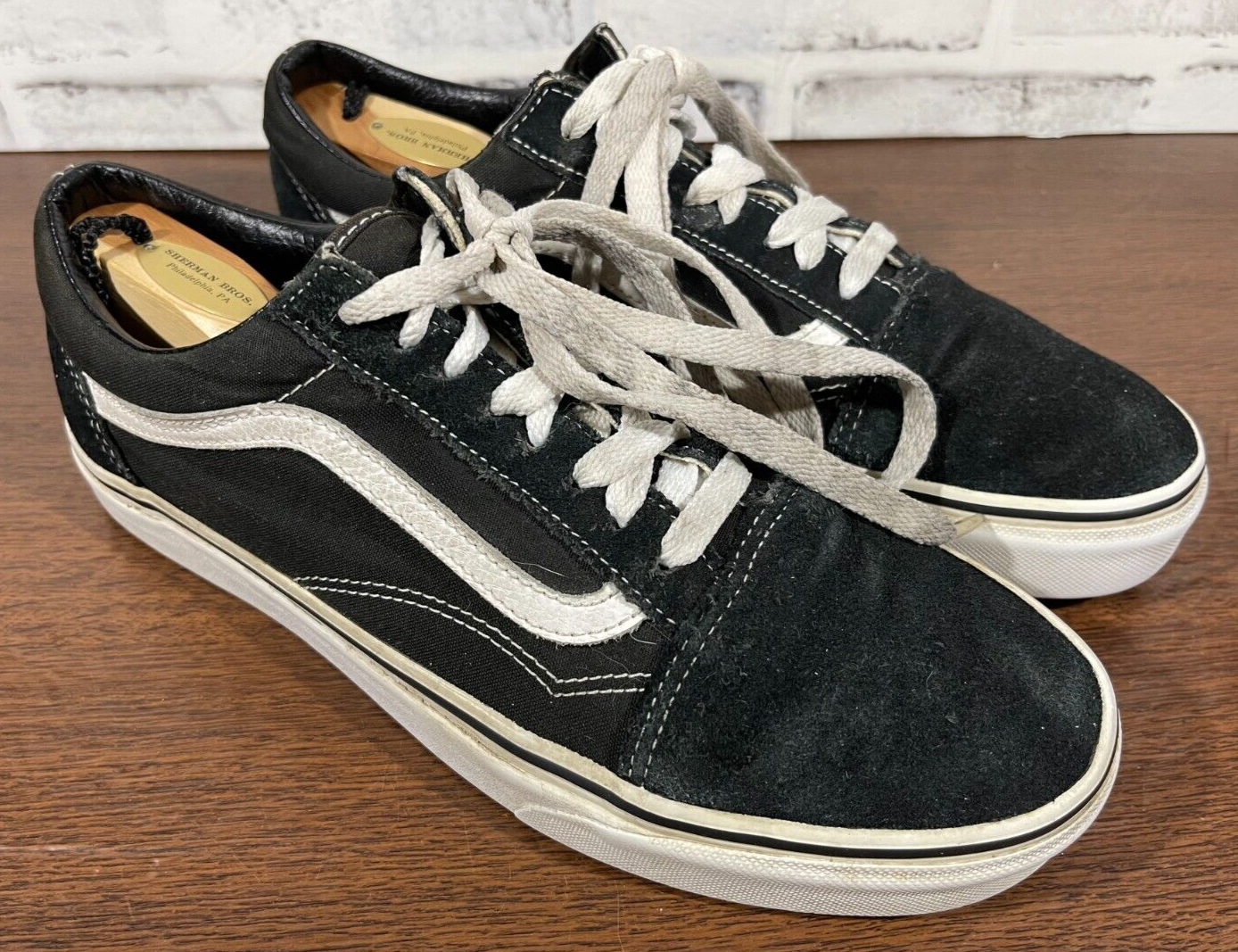 Van Old School - Black Suede - Mens Size 9 Womens Size 10.5 - Skateboarding