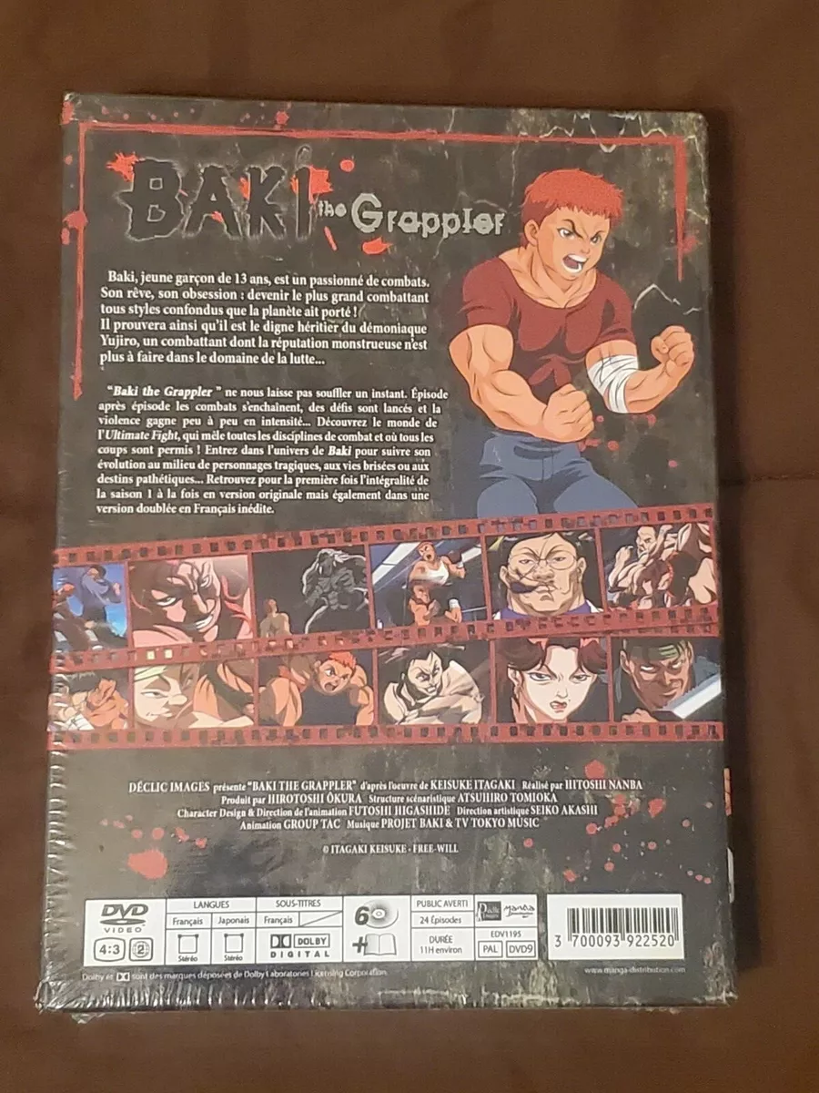  Baki the Grappler: Season 1 Box Set [DVD] : Movies & TV