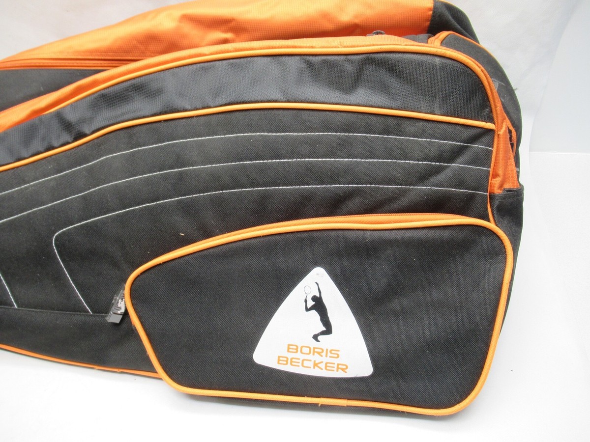 BORIS BECKER BLACK / RED TENNIS RACQUET BAG. IDEAL FOR