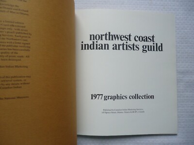 NORTHWEST COAST INDIAN ARTISTS GUILD 1977 GRAPHICS COLLECTION
