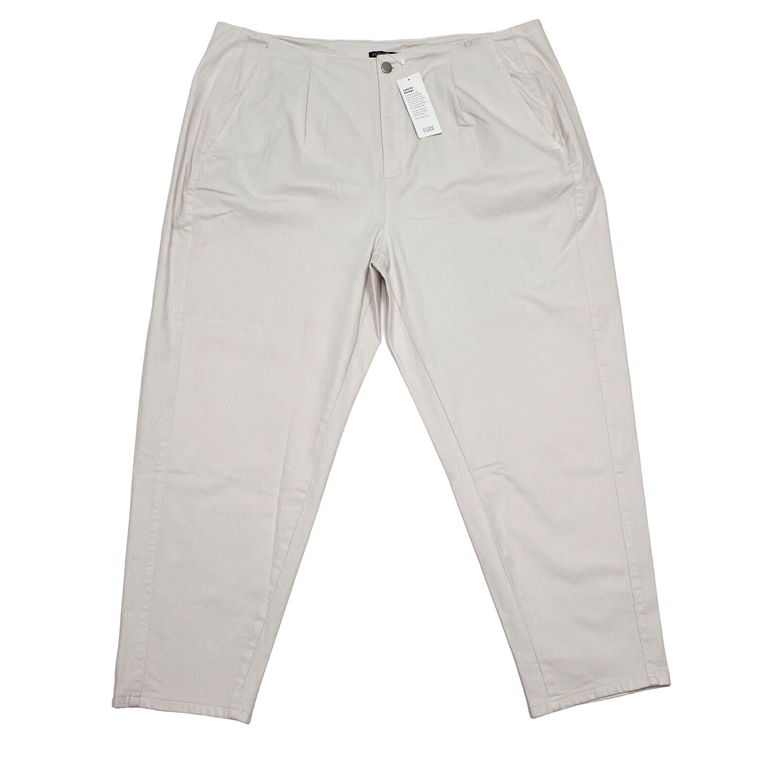 Pantalones para mujer blanco Eileen Fisher