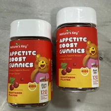Nature's Key Appetite Boost Gummies for Kids - Hawthorn Flavor - 120 gummies
