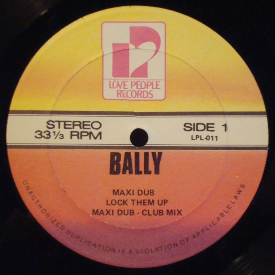 BALLY-LESTON PAUL "Pleasure" MEGA RARE EXC 1988 LOVE PEOPLE LP Soca-Calypso-Funk Foto 2 de 4