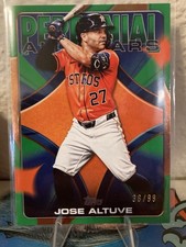 Topps 2026 Perennial All-Stars Green Parallel Jose Altuve PAS-4 Numbered /99