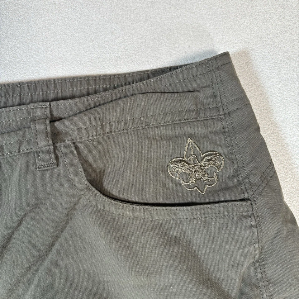 Boy Scouts Skort Mujer Talla 16 Verde Den Madre Senderismo Damas Uniforme Carga Foto 4 de 4