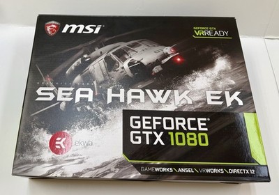MSI GeForce GTX 1080 Sea Hawk EK 8GB GDDR5X Graphics Card