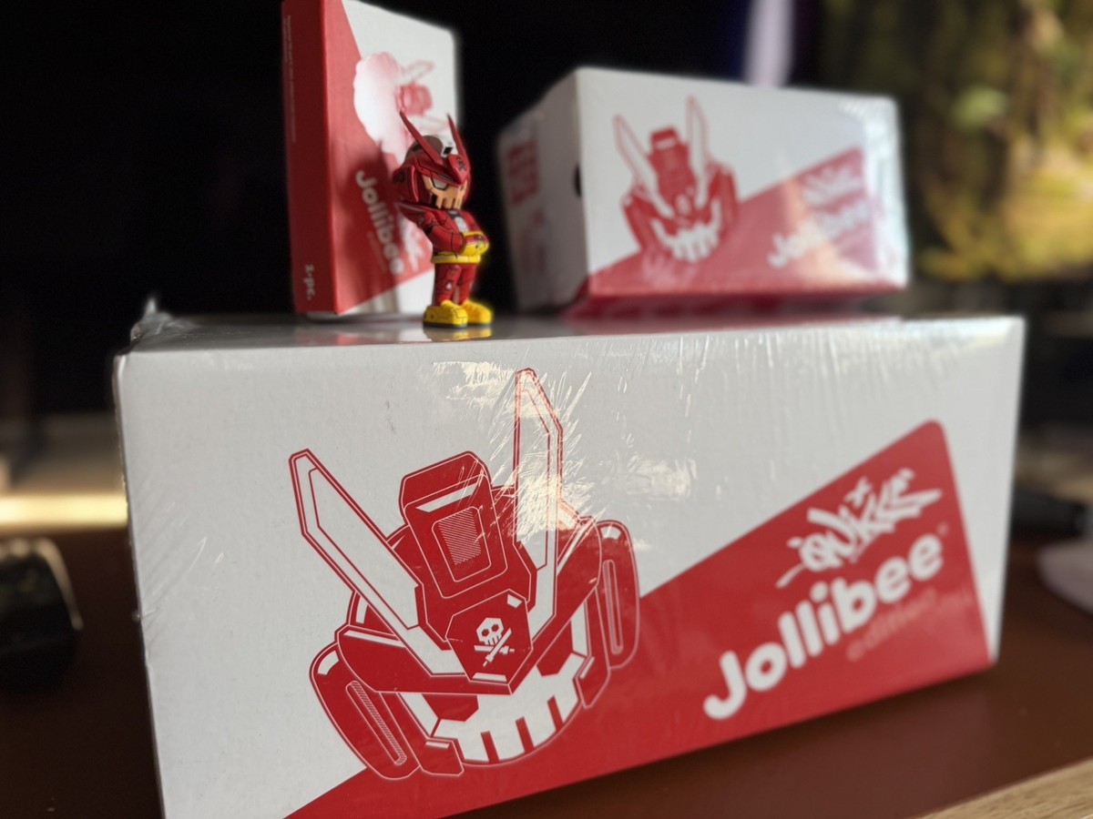 JOLLIBEE x QUICCS JOLLITEQ TEQ 63 SET OF 3 TOYCON 2024 PHILIPPINES