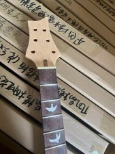 Electric Guitar Neck 22 Fret 25.5 inch Maple Fingerboard with Black Bird Inlay