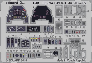 Eduard 49894 1/48 Ju87B2/R2 for AIR (Pre-Painted)