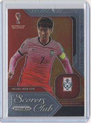 2022 Panini Prizm World Cup Scorers Club #12 Heung-Min Son Korea Tottenham