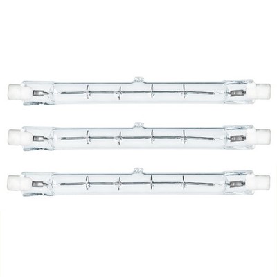 3 x Halogenstab 118mm 200Watt R7s Leuchtmittel Lampe Röhre warmweiß dimmbar