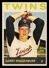 1964 Topps  Venezuelan Garry Roggenburk #258 Minnesota Twins
