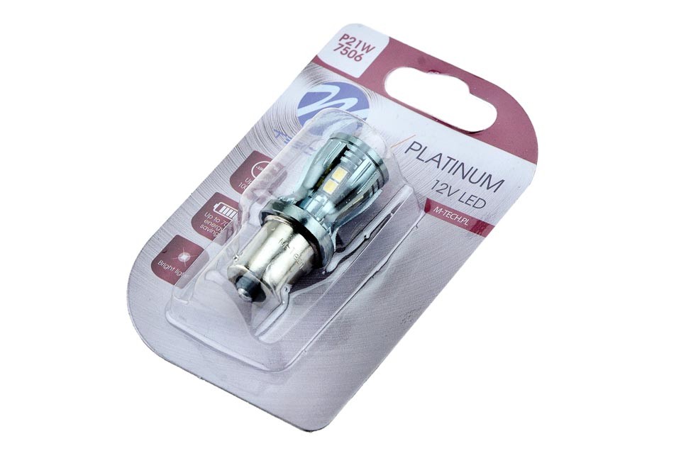 Fits NTY EZ-LB820W-01B BULB LED P21W PLATINUM