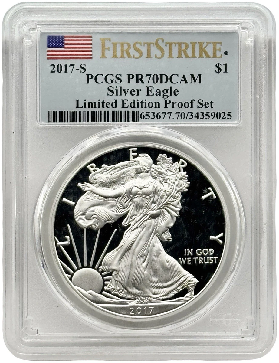 美国鹰2017 银币| eBay