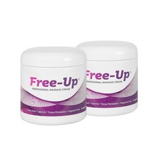 Free-Up-Professional Massage Cream, Fragrance-Free, Great Glide, Lubricity