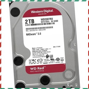 WD Red NAS WD20EFRX 5400RPM 2TB 3.5" SATA III 64MB Internal Enterprise Drive
