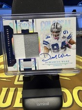 2025 National Treasures Colossal Holo Silver /25 Patch Auto Demarcus Ware