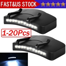 Ultra Bright Hand Free LED Clip on Cap Light for Fishing Camping Baseball Cap