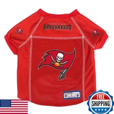 Littlearth NFL Tampa Bay Buccaneers Basic Pet Jersey, Team Color, Large