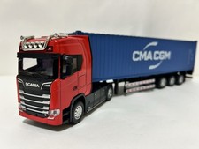 Scania Container Trailer 1/50 CMA SCANIA Model Car Mini Car Diecast Car Kyosho