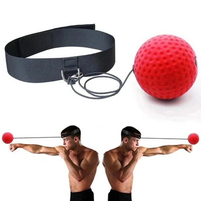 Boxbollen BOXING Reflex Ball auf Schnur - Verbesserung der Hand Augen Koordination
