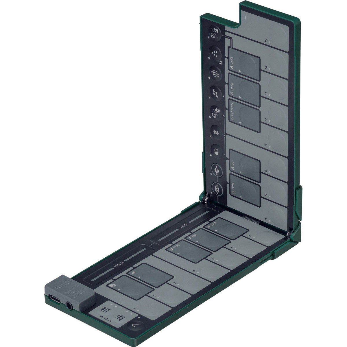 DTM・DAW KORG nanoKEY Fold AG(Alpine Green) Korg Nanokey Fold Foldable MIDI Keyboard - Alpine Green | eBay