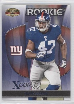 2009 Donruss Gridiron Gear Rookie Platinum X's 22/25 Travis Beckum #197 r6i