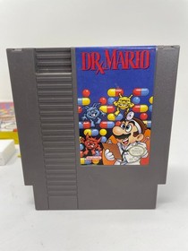Dr Mario for NES (Complete, Authentic, Tested, Working) Good Condition